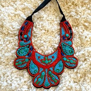 Beaded necklace / Frida Kahlo Boho